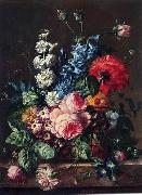 Floral, beautiful classical still life of flowers 07 unknow artist